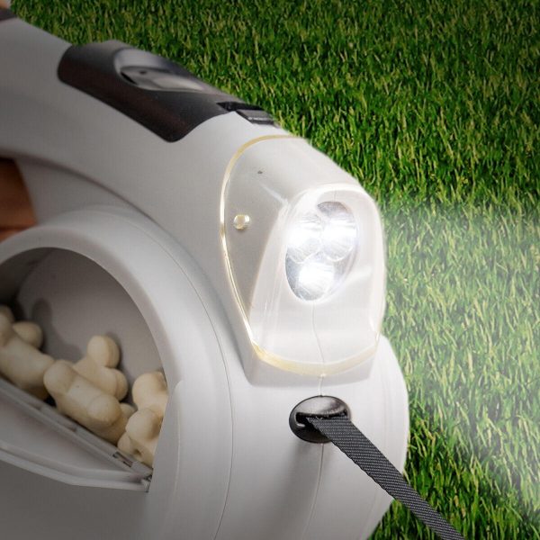 guinzaglio per cani con luce LED notturna